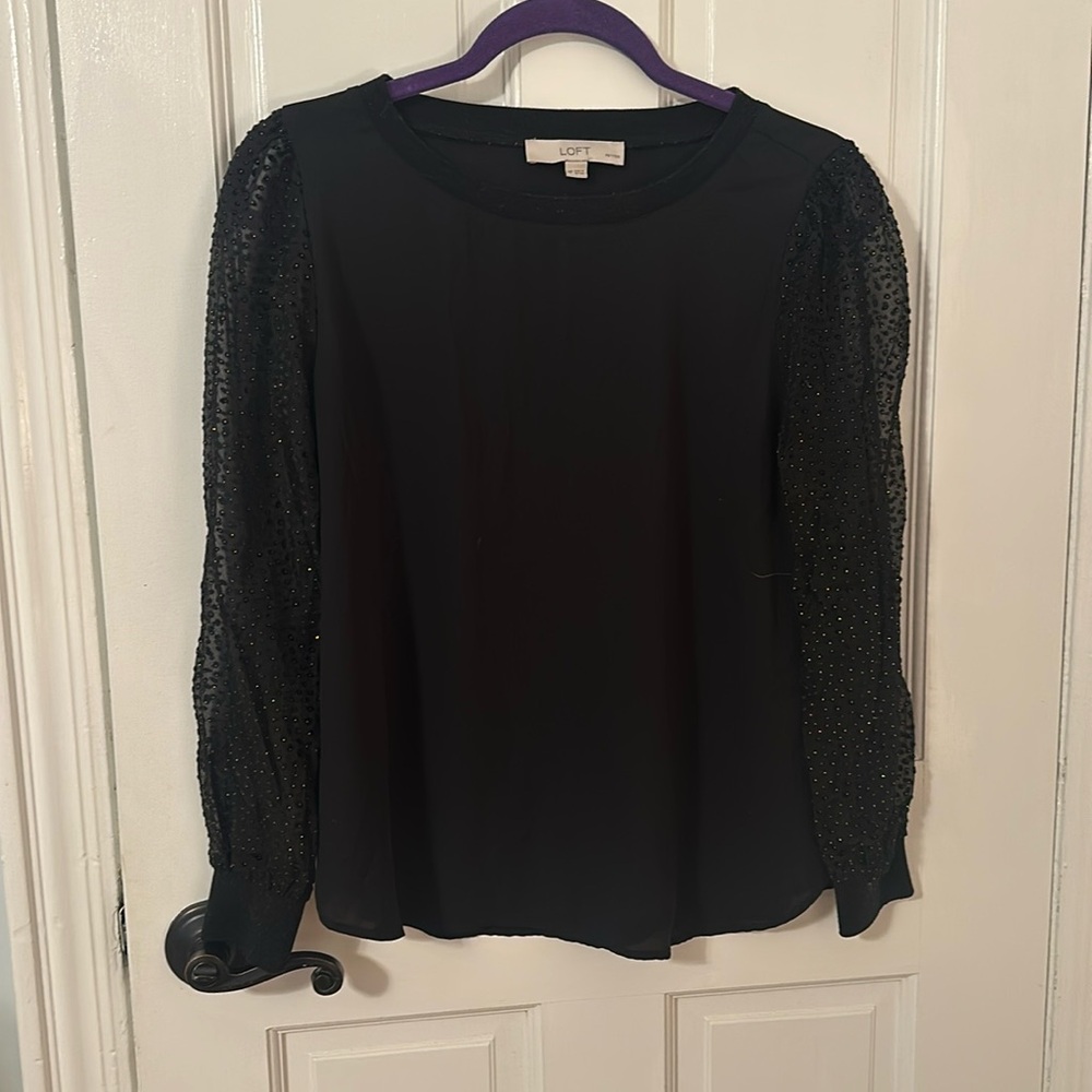 LOFT Long sleeve blouse